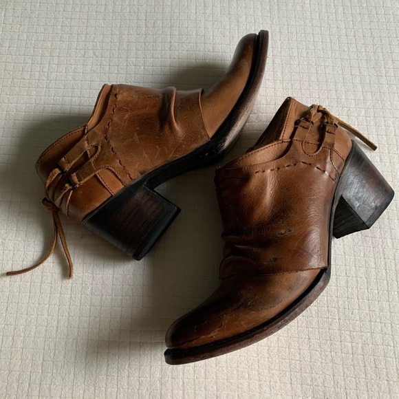 Freebird tan leather boots - Picture 5 of 14